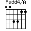 Fadd4/A=N03311_1