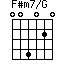 F#m7/G=004020_1