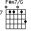 F#m7/G=011013_7