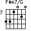 F#m7/G=331020_7