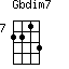 Gbdim7=2213_7