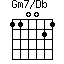 Gm7/Db=110021_1