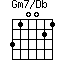 Gm7/Db=310021_1