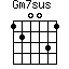 Gm7sus=120031_1