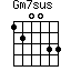 Gm7sus=120033_1