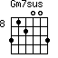 Gm7sus=312003_8