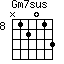 Gm7sus=N12013_8