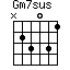 Gm7sus=N23031_1