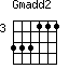Gmadd2=333111_3