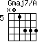Gmaj7/A=N01333_5