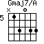 Gmaj7/A=N13033_5