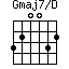 Gmaj7/D=320032_1