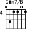 G#m7/B=N31101_4