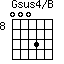 Gsus4/B=0003_8