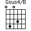 Gsus4/B=0403_1