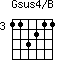 Gsus4/B=113211_3