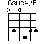 Gsus4/B=N30433_1