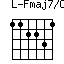 Fmaj7/C=112231_1