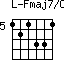 Fmaj7/C=121331_5
