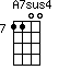 A7sus4=1100_7
