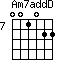 Am7addD=001022_7