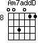 Am7addD=003011_8