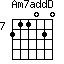 Am7addD=211020_7