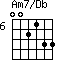Am7/Db=002133_6