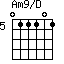 Am9/D=011101_5