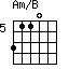 Am/B=3110_5