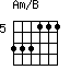 Am/B=333111_5