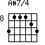 A#7/4=311123_8
