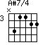 A#7/4=N31122_3