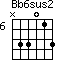 Bb6sus2=N33013_6