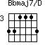 Bbmaj7/D=331113_3