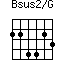 Bsus2/G=224423_1