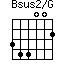 Bsus2/G=344002_1