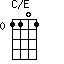 C/E=1101_0