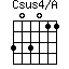 Csus4/A=303011_1