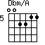 Dbm/A=002211_5