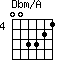 Dbm/A=003321_4