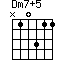 Dm7+5=N10311_1