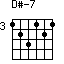 D#-7=123121_3
