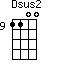 Dsus2=1100_9