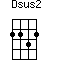Dsus2=2232_1