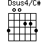 Dsus4/C#=300223_1