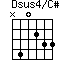 Dsus4/C#=N40233_1
