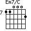 Em7/C=110002_7