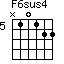 F6sus4=N10122_5