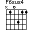 F6sus4=N10311_1